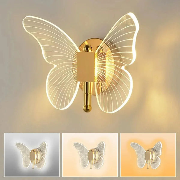 veilleuse papillon